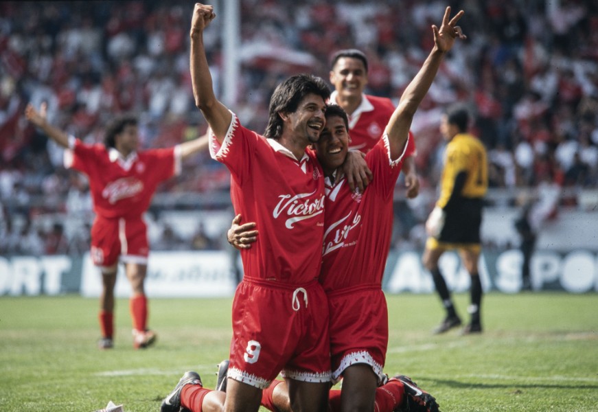 Cardozo y Estay fueron campeones con Toluca en 1998. FOTO: Mexsport.