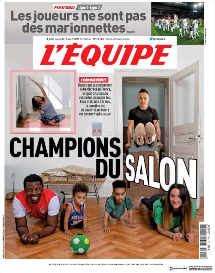 Diario L’Equipe, Francia