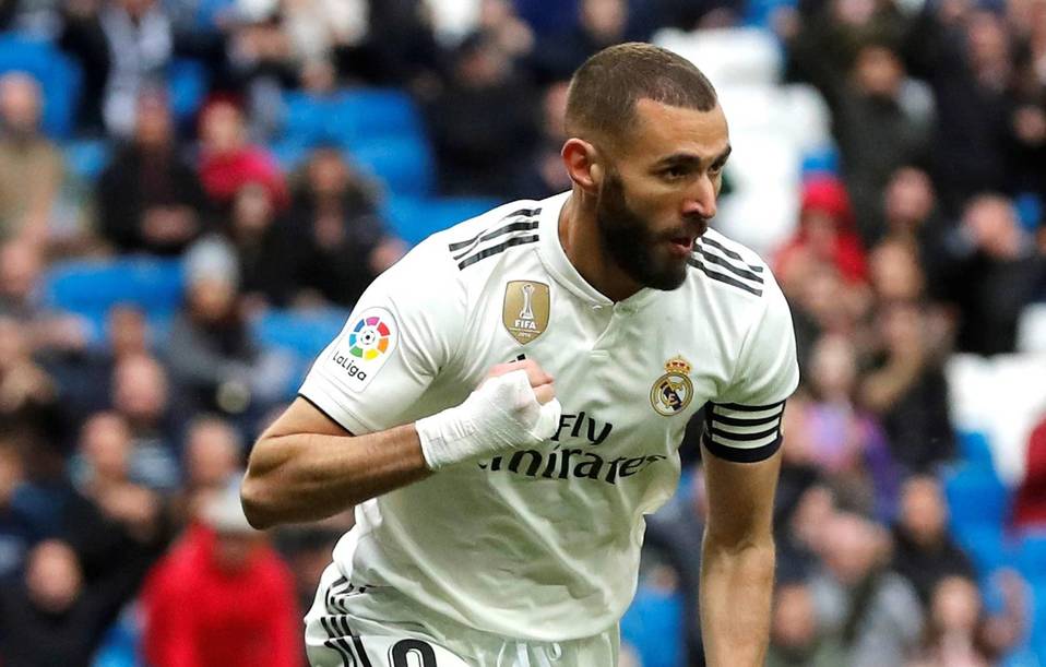 Karim Benzema es referente del ataque del Madrid.