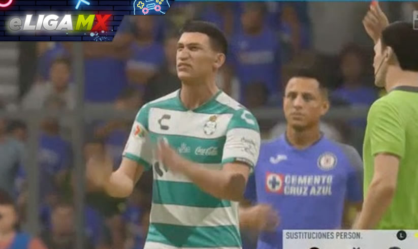Santos se quedó con un hombre menos, siendo el segundo expulsado del torneo. (FIFA)