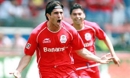 Bruno Marioni fue el goleador del Apertura 2006 con los Diablos, al hacer 11 goles. FOTO: Mexsport