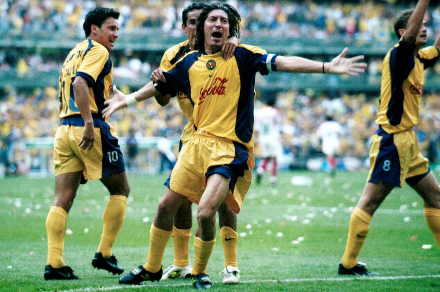 El Bam Bam consiguió un título de Liga con las Águilas en 2002. FOTO: Mexsport.