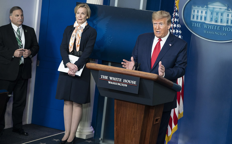 Donald Trump 'amenaza' a China por responsabilidad de pandemia (AFP)