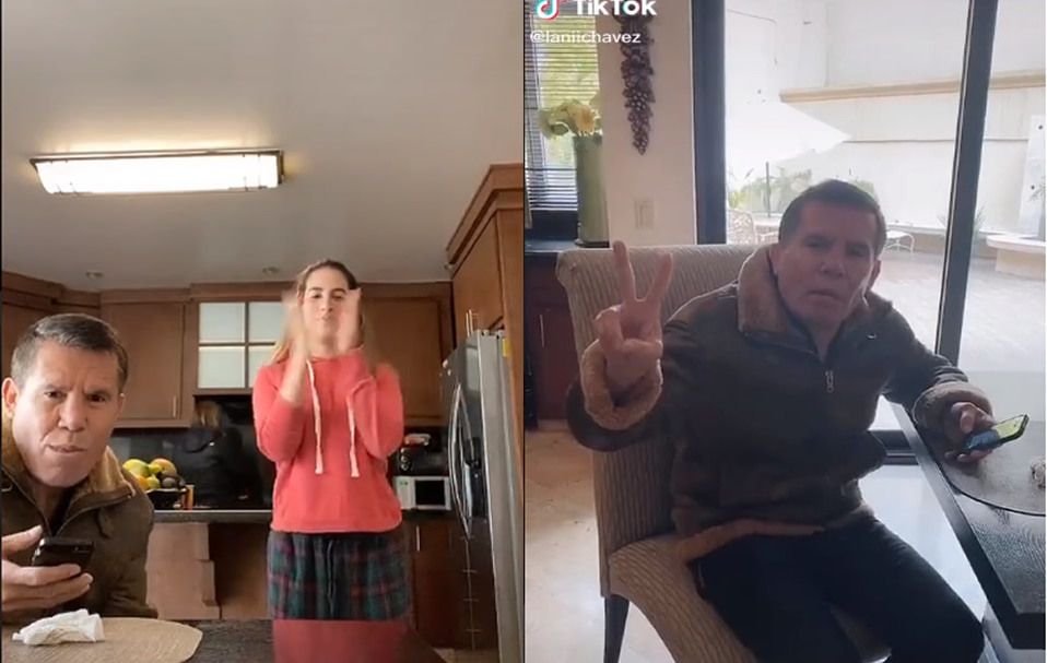Hija de Julio César Chávez muestra otra faceta del Campeón en Tik Tok