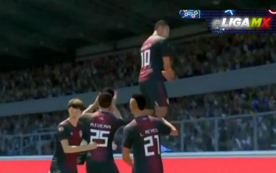 Atlas vs Xolos (2-2) eLiga MX Jornada 4. Gris empate de Torres y Pirez