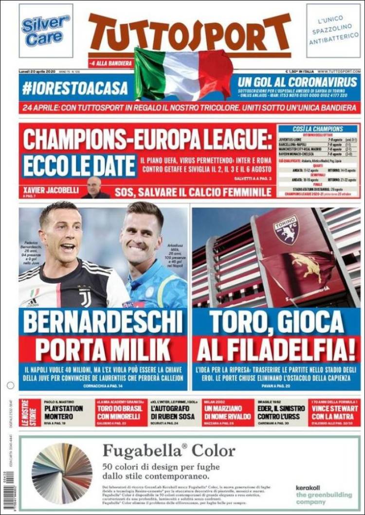 Diario TuttoSport, Italia