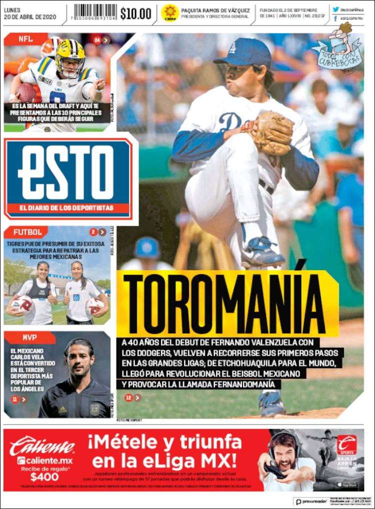 Periódico Esto, México