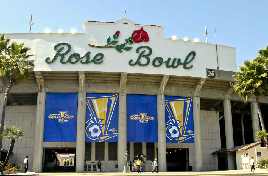 El Rose Bowl de Pasadena era la locura con un alto porcentaje de aficionados de Estados Unidos que padecieron la derrota. (Foto: Mexsport)