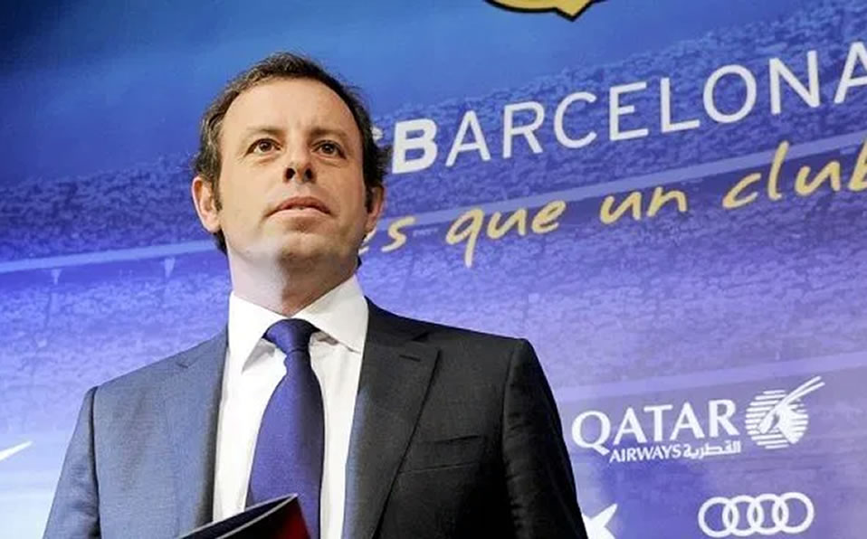Sandro Rosell fue presidente del Barcelona entre 2010 y 2014. (EFE)