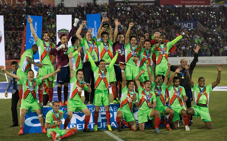 Apertura 2015: Los Bravos llegaron a su primera Final en la categoría y derrotaron al Atlante.