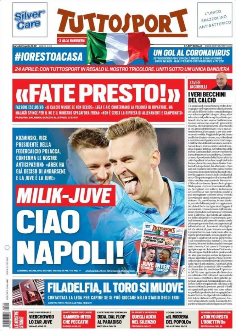 Diario TuttoSport, Italia