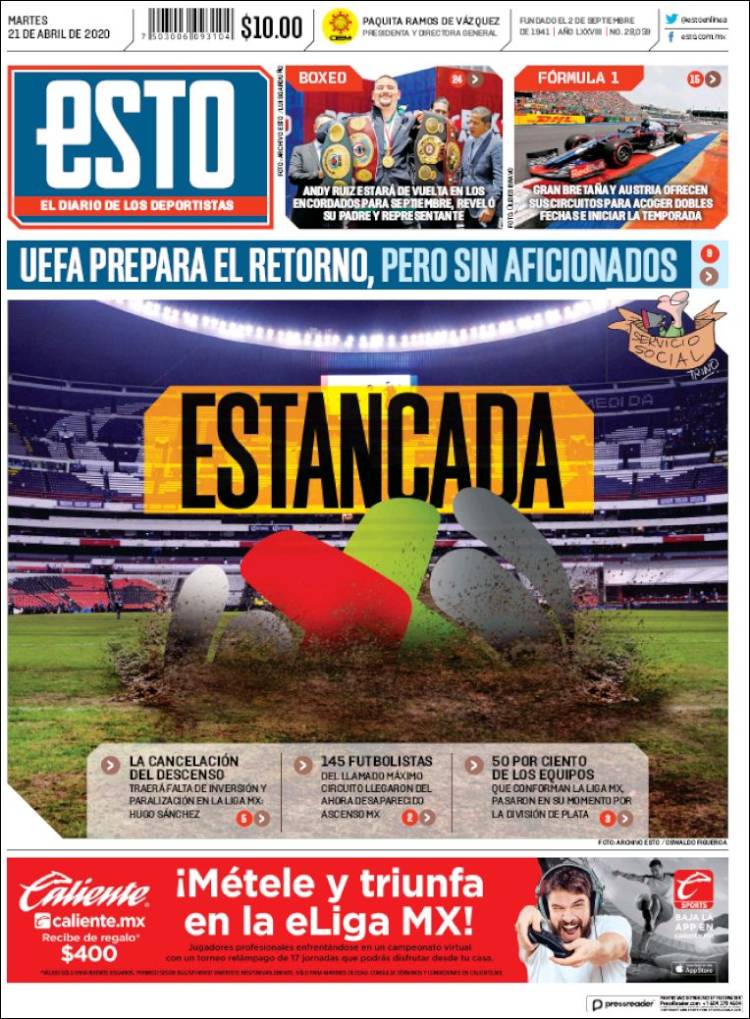 Periódico Esto, México