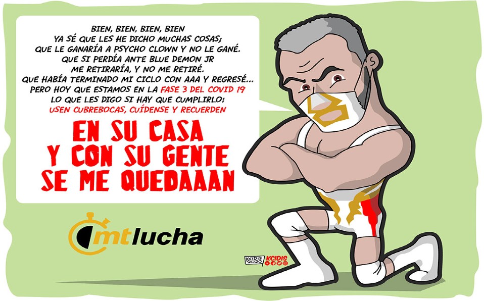 En su casa y con su gente
