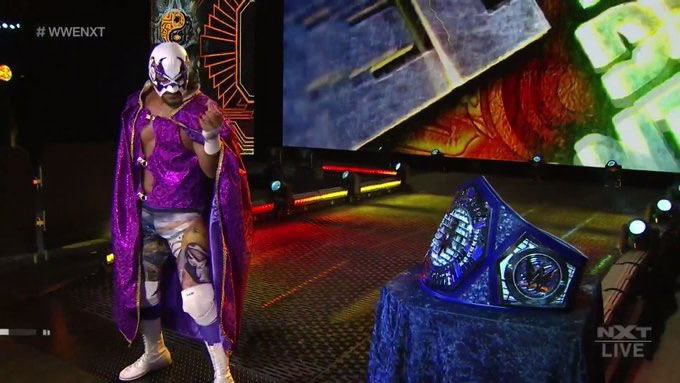 El Hijo del Fantasma busca el Campeonato Interino Crucero. (WWE)