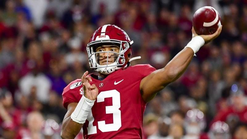 Tua Tagovailoa | QB | Alabama | El mariscal más dinámico y de mayores aptitudes atléticas en el Draft.