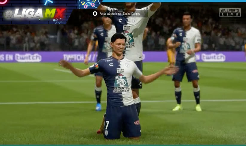 Pachuca vs Tigres (2-0)resumen y goles jornada 4 eLiga