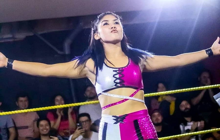 Catalina se encuentra trabajando con NXT en eventos en vivo. (WWE)