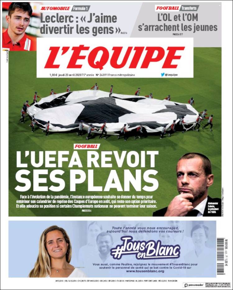 L'Equipe. (Francia)