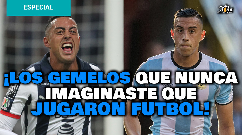 ¡Los gemelos que nunca imaginaste que jugaron futbol!