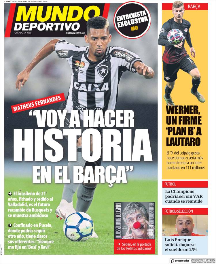 Mundo Deportivo. (España)