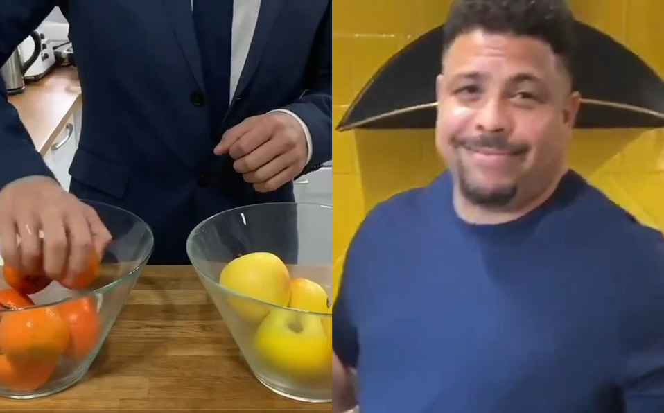 Ni Ronaldo se salva de hacer labores domésticas (Captura)