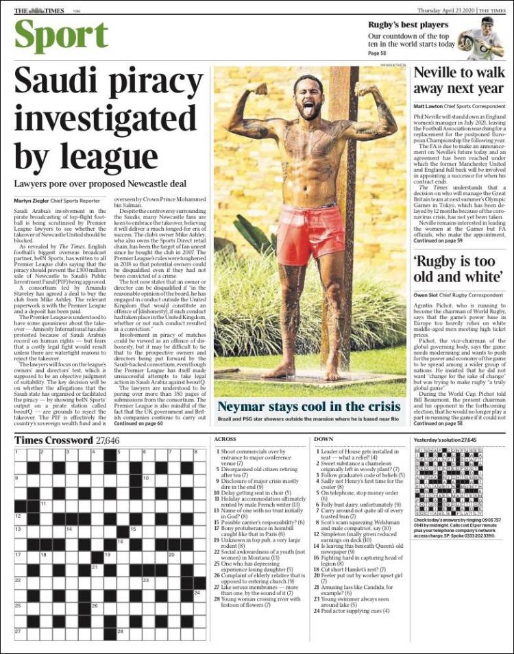 The Times Sport. (Inglaterra)