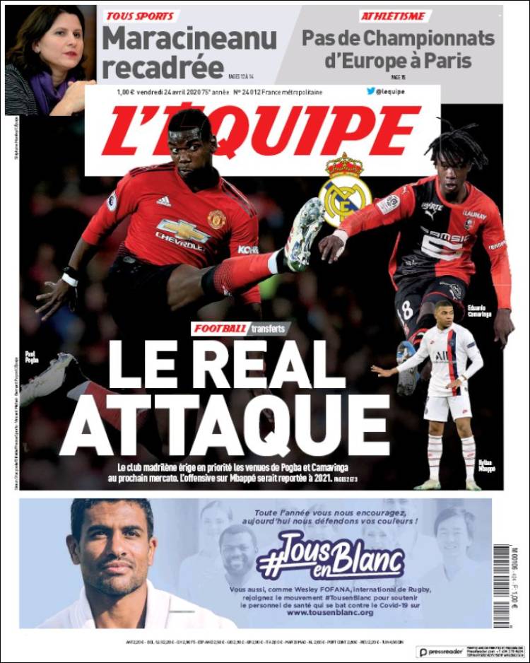 L'Equipe. (Francia)