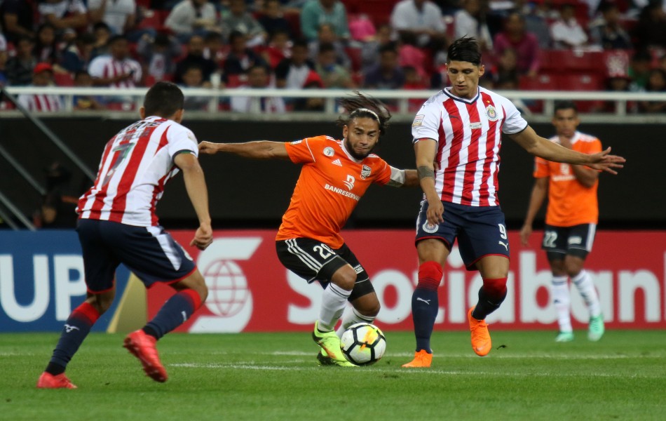 Chivas dejó en el camino al Cibao de República Dominicana en los Octavos de Final, al que goleó 7-0 en el global. (Mexsport)