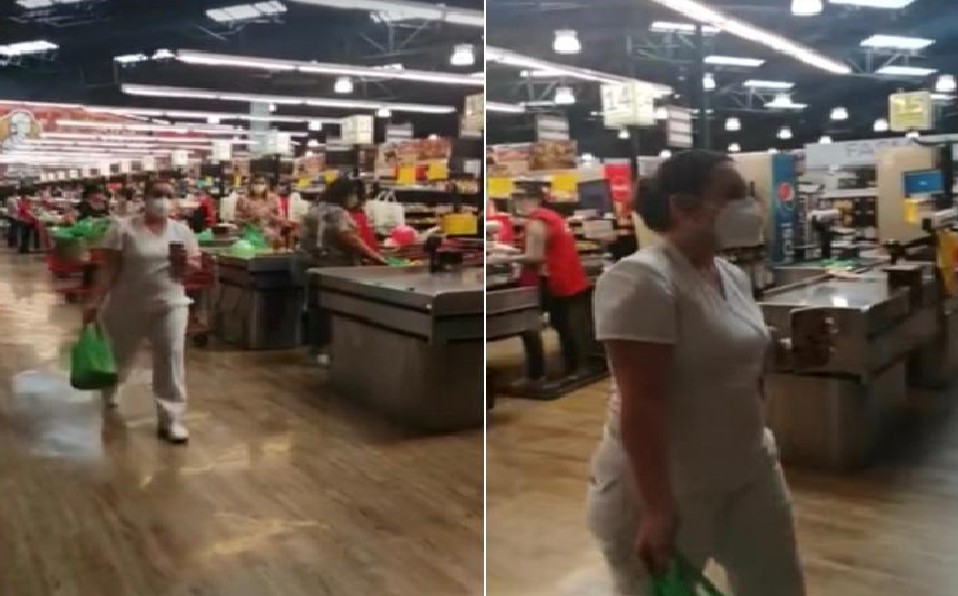 La enfermera afirma que sintió bonito por dicho reconocimiento. (Captura)