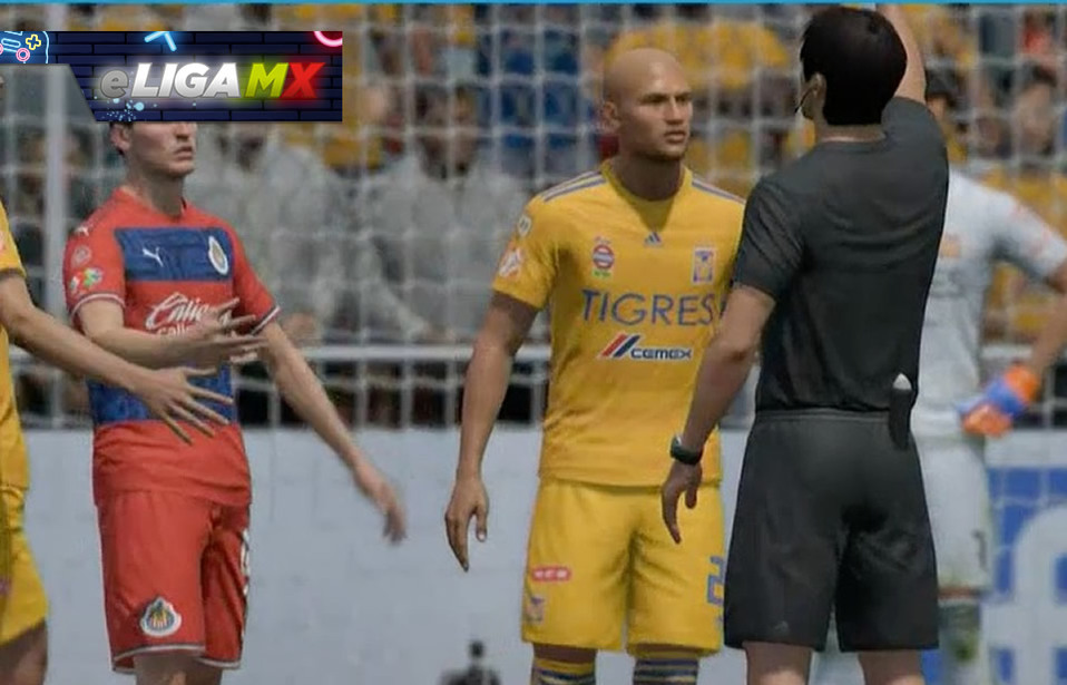 Tigres vs Chivas (0-4) Jornada 5 eLiga MX. Beltrán destrozó a Nahuel