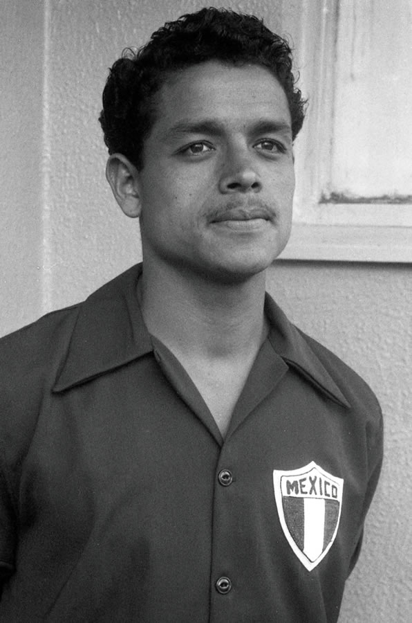 Con la Selección en 1954. (Mexsport)