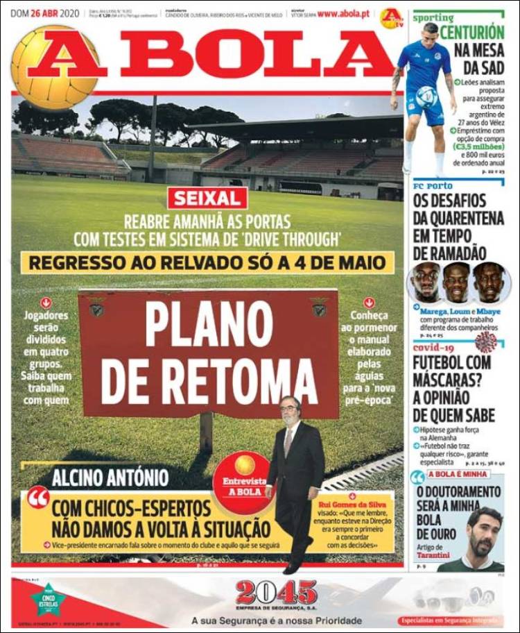 Diario A Bola, Portugal