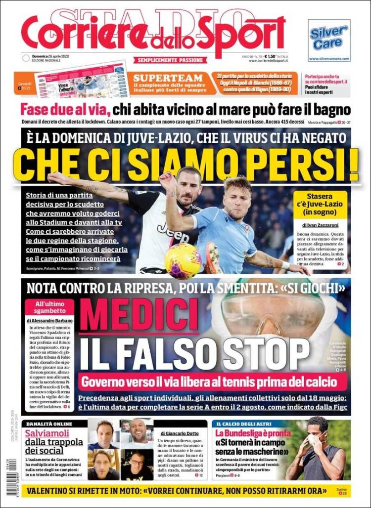 Diario Corriere dello Sport, Italia