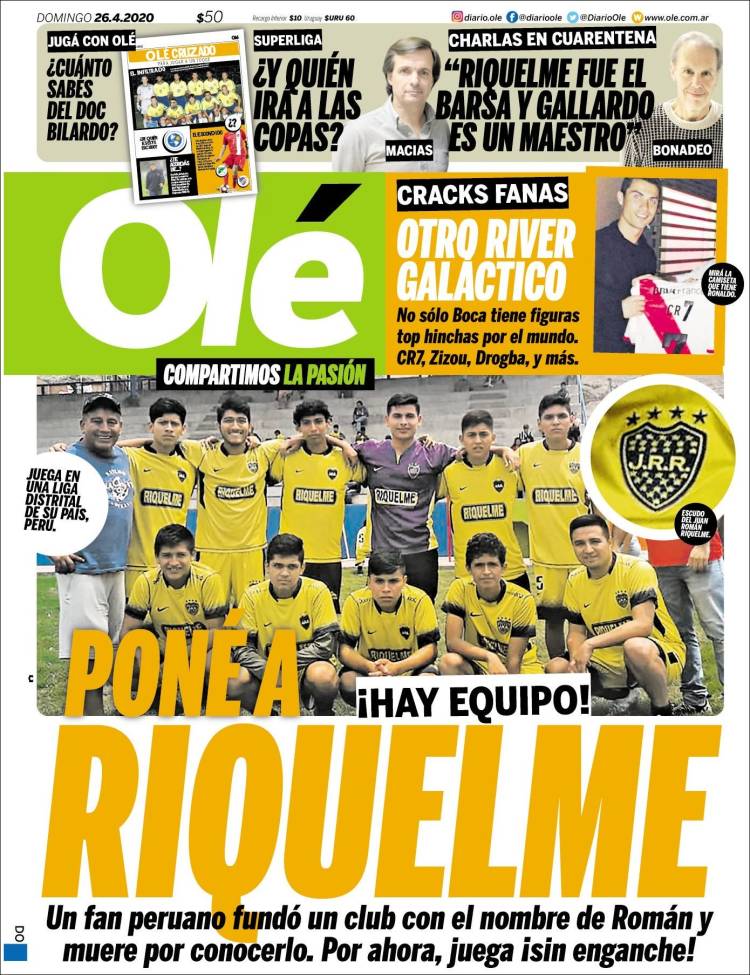 Diario Olé, Argentina