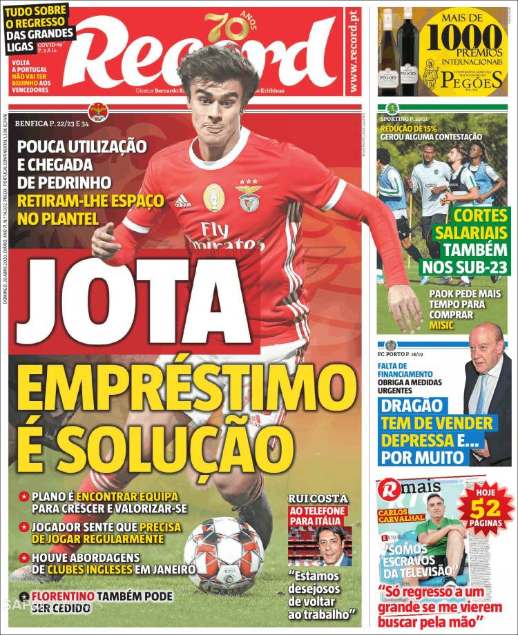 Diario Record, Portugal