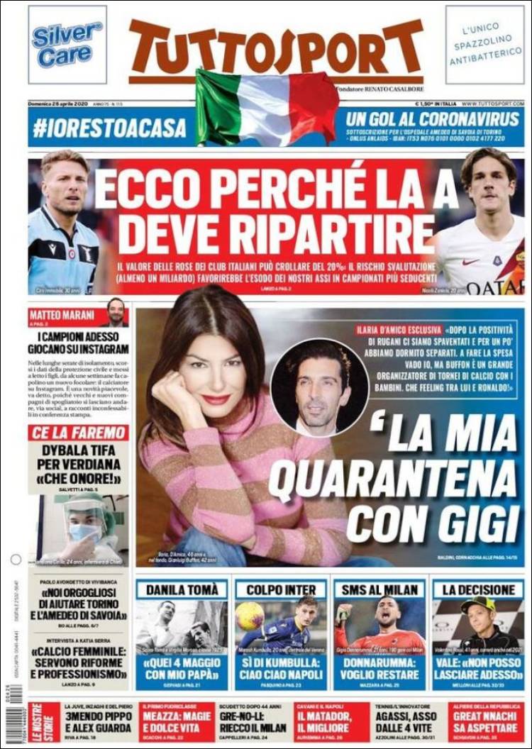 Diario TuttoSport, Italia