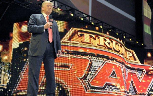 Donald Trump ha aparecido en varios eventos de WWE. (WWE)