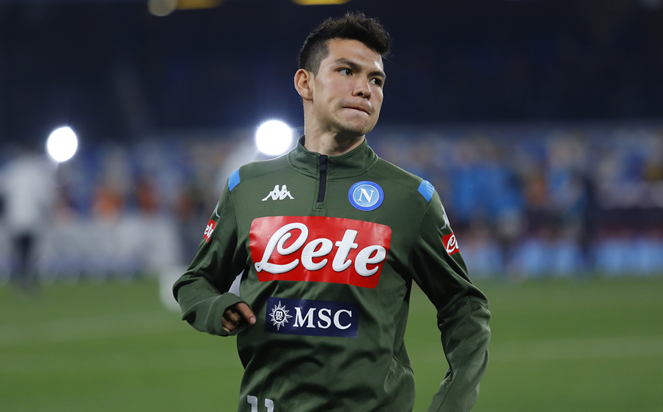 Hirving Lozano y el Napoli, listos para volver a las prácticas (Imago7)