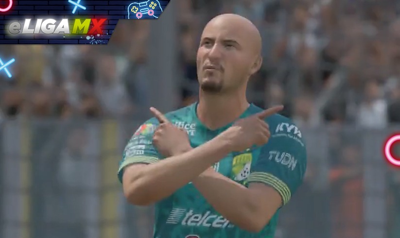 Nicolás Sosa igualó el marcador ante Rayados en los segundos finales.