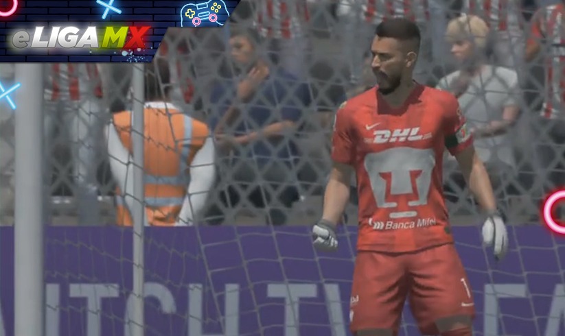 Pumas vs San Luis (1-2) eLiga MX Jornada 5. Gutiérez le pegó a Mozo