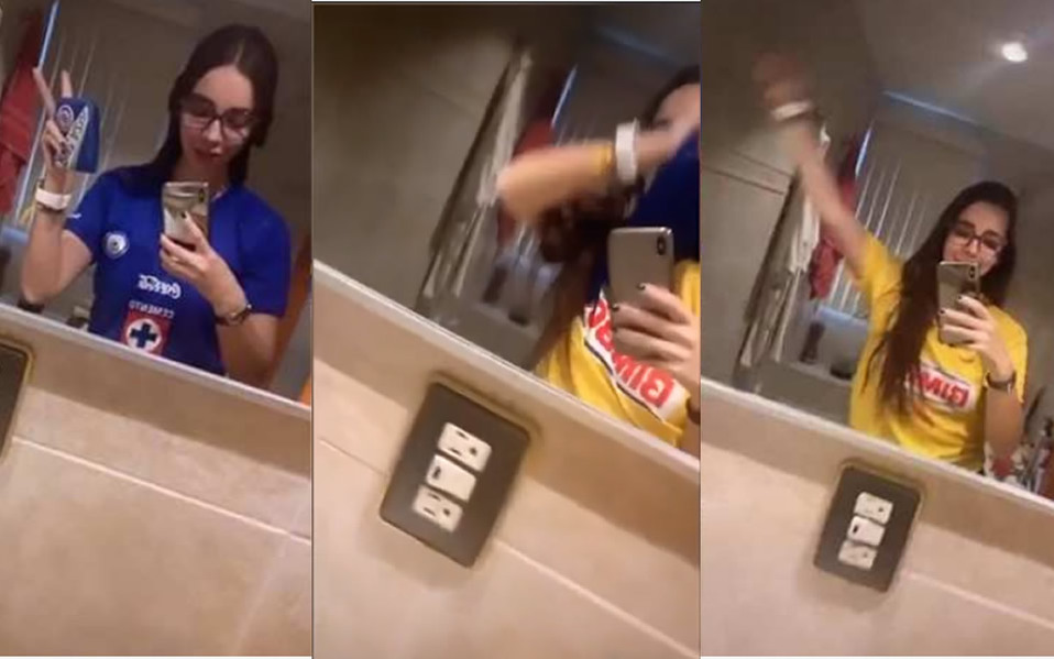 Aficionada de Cruz Azul se cambia al América en TikTok viral