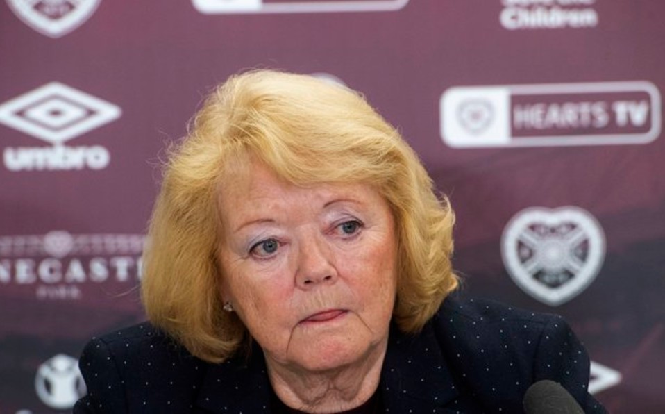 Ann Brudge es dueña del Hearts FC de Escocia. (@PLZSoccer)