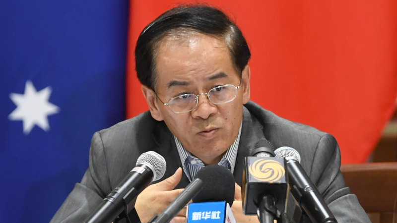 Cheng Jingye, embajador de China en Australia.