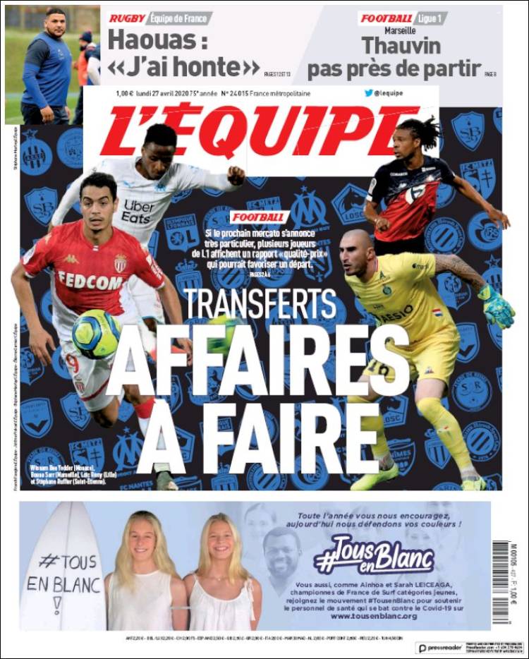 Diario L’Equipe, Francia