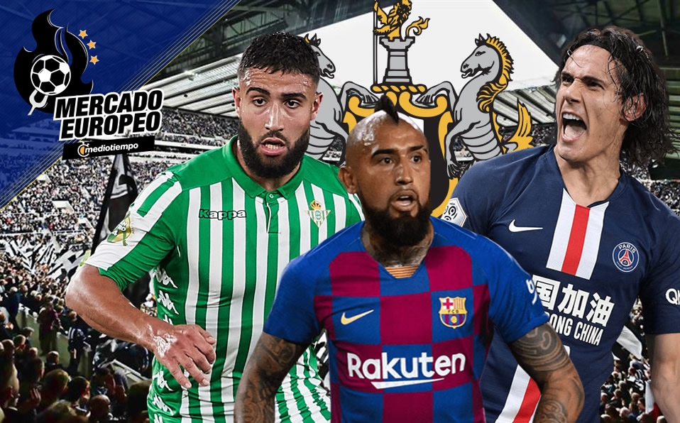 Newcastle sueña con sus primeras bombas: Cavani Vidal y Fekir