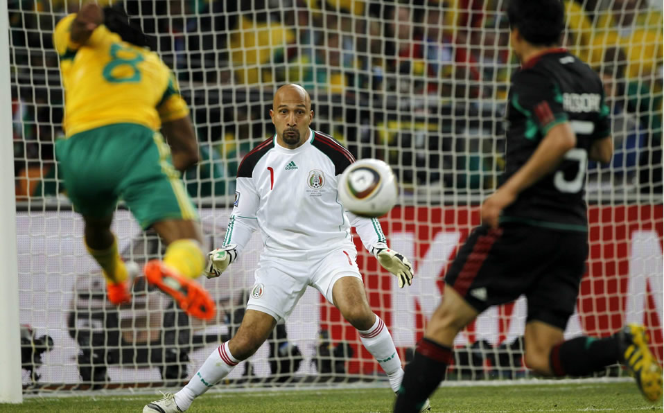 Oscar Pérez fue el portero titular en el Mundial Sudáfrica 2010. (Foto: Mexsport)