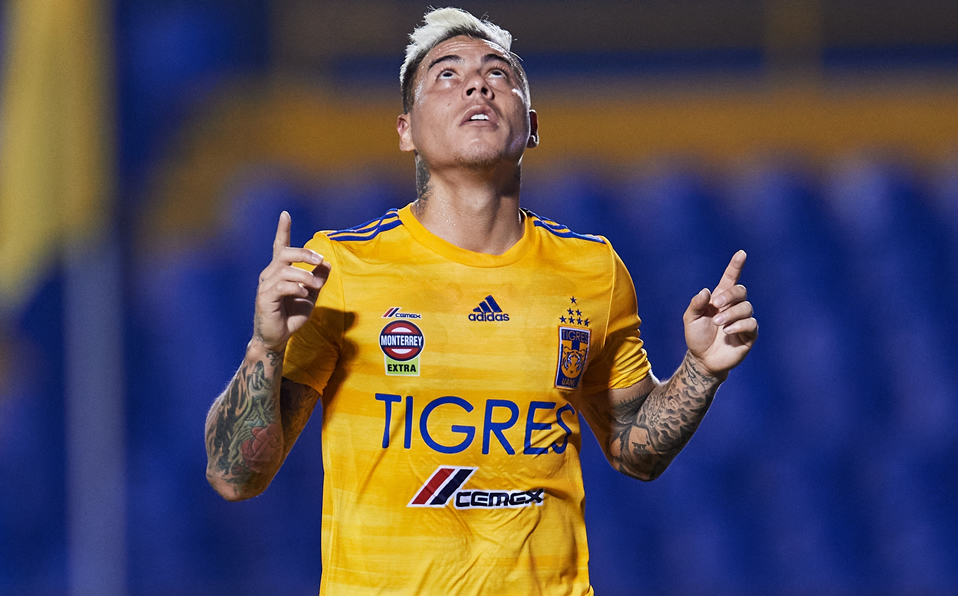 Vargas ha batallado en Tigres para ganarse la titularidad en todos los partidos. (Foto: Mexsport)