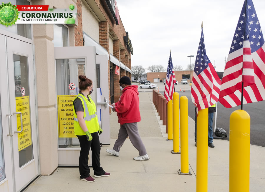 Estados Unidos se mantiene con números muy altos. (AFP)
