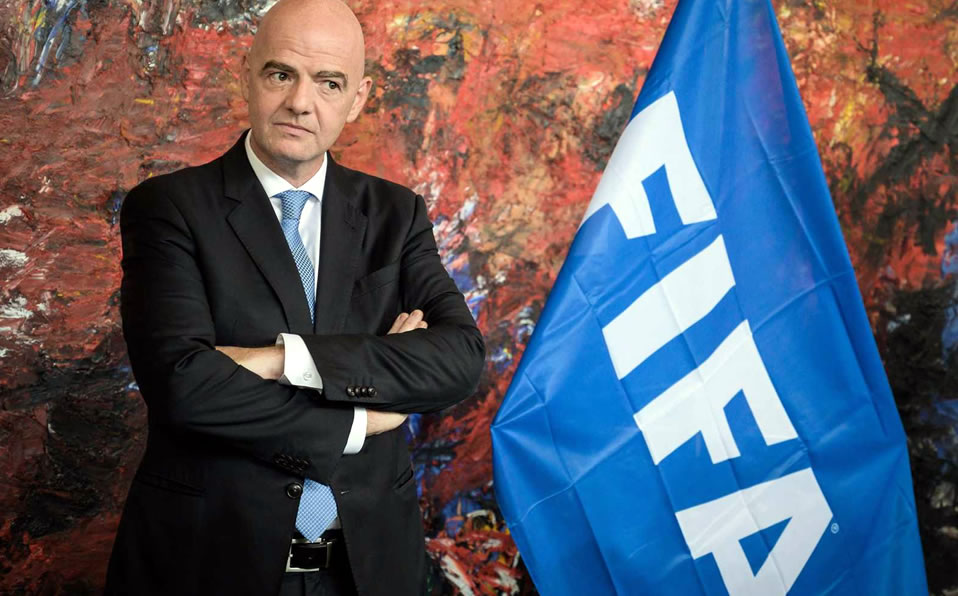 Gianni Infantino, el presidente de la FIFA. (AFP)