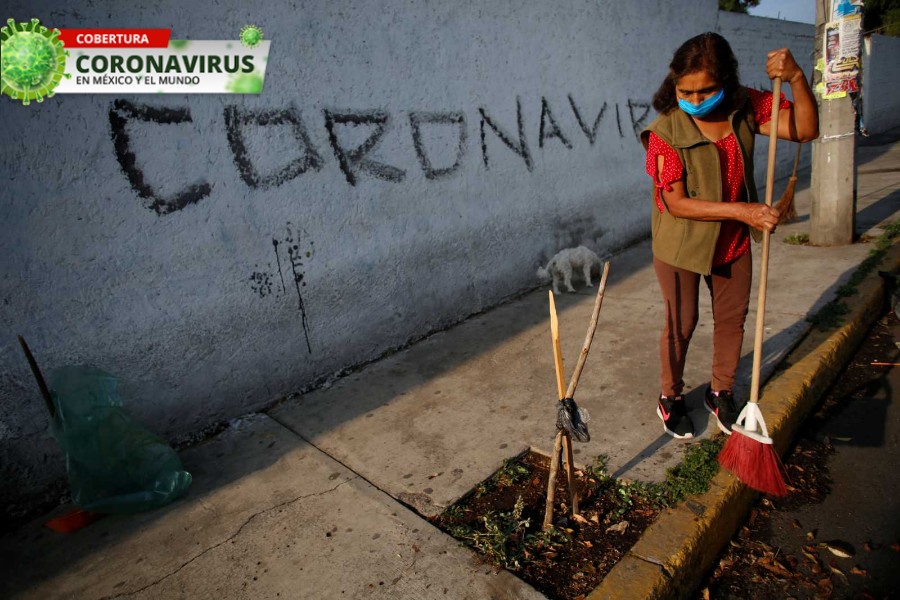 La ciudadanía mexicana se mantiene alerta ante la pandemia de la COVID-19. FOTO: Reuters.